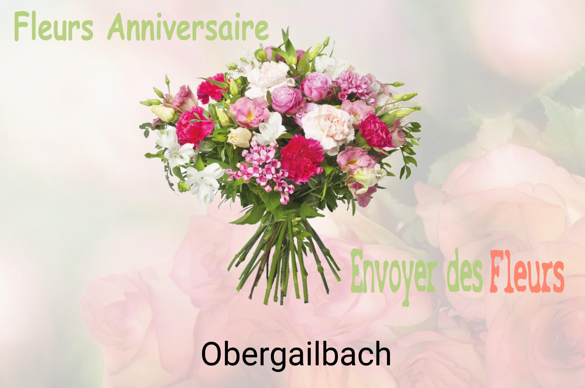 Bouquet de fleurs d’anniversaire livré à Obergailbach